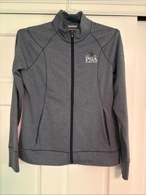 PGA Bethpage Black 2019 Championship Heathered Gray Full-Zip Jacket